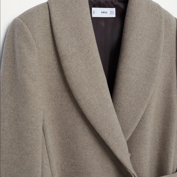 MANGO WOOL COAT - Picture 6 of 6